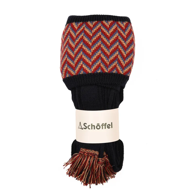 Schoffel Herringbone Sock - Navy